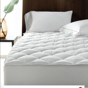 Hotel Collection Extra Deep King Mattress Pad, Hypoallergenic, Down Alte…